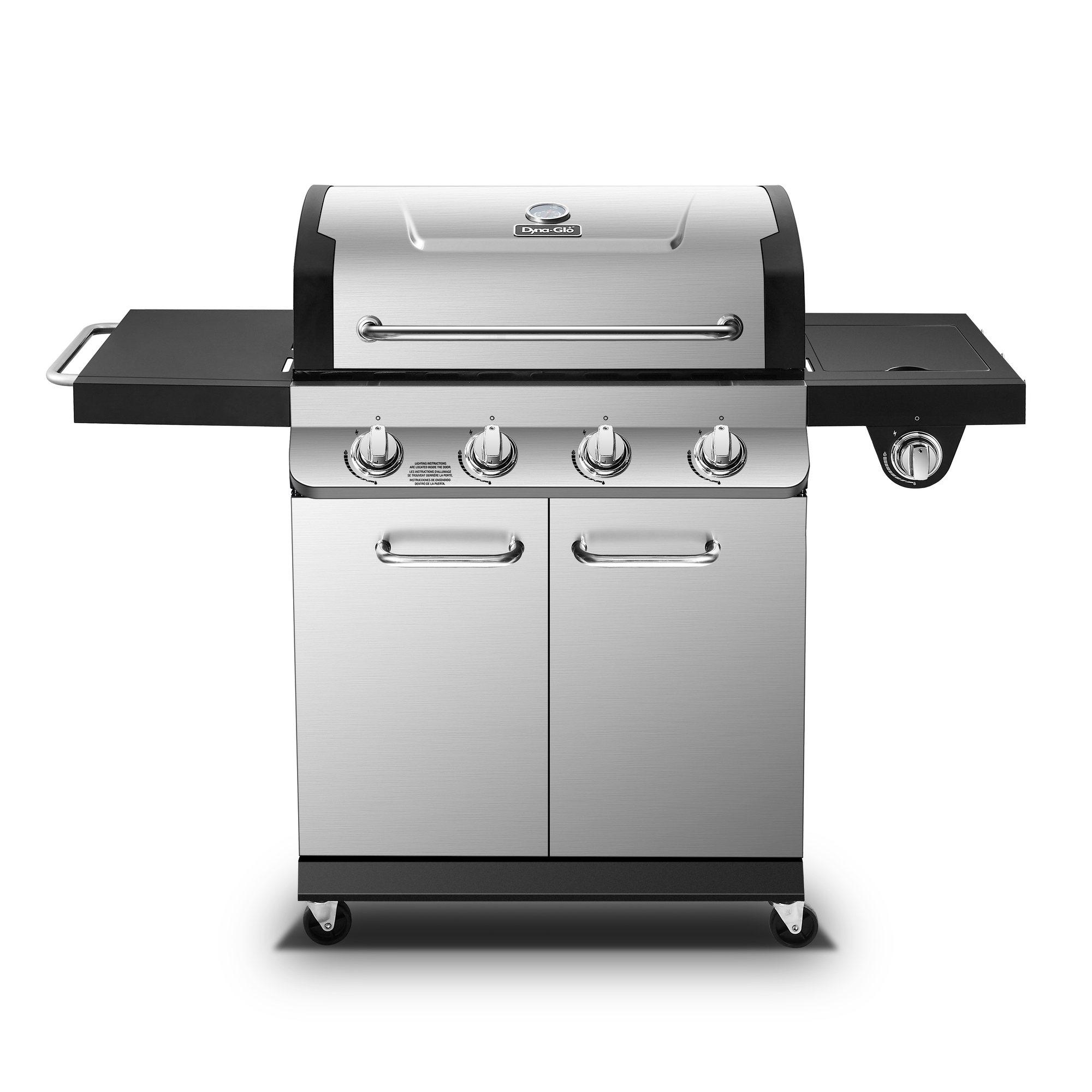 Dyna Glo, Premier 4 Burner Natural Gas Grill, Fuel Type Natural Gas, Model# DGP483SSN-D